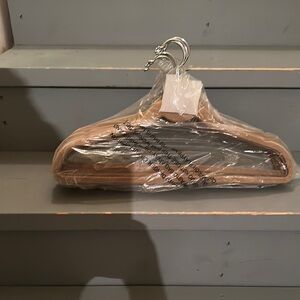 Set of Tan Velvet Hangers